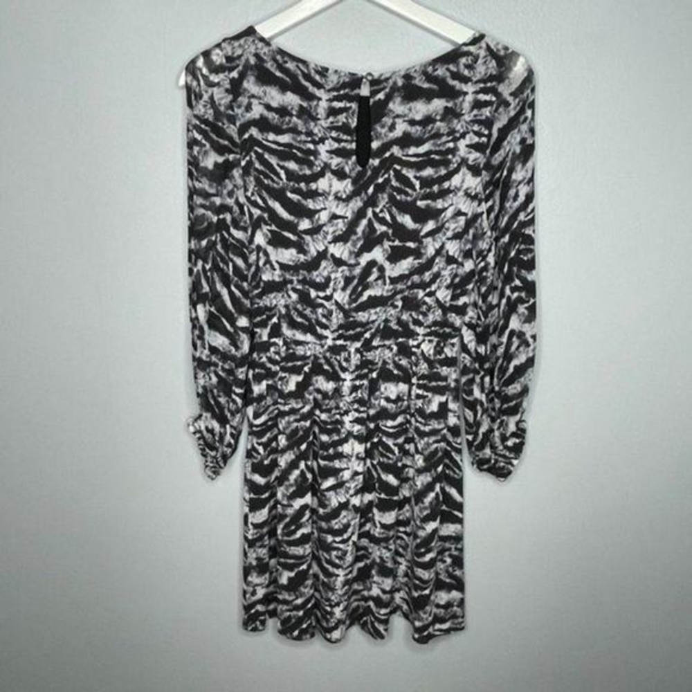 Alice + Olivia Black Gray Dress